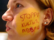 Beim Kultur-Marathon im Dezember.; Rechte: Peter Mittmann/Initiative Erhalt Thüringer Kultur